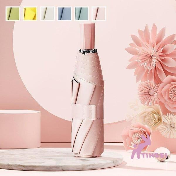 折りたたみ傘レディースメンズ日傘雨傘晴雨兼用傘UVカット紫外線対策完全遮光遮熱手動傘折り畳み折りたた...