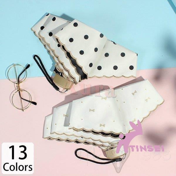 傘レディース可愛い晴雨兼用耐風折りたたみ傘折り畳み傘ジャンプおしゃれ軽量花柄リボンドット水玉リーフ葉...