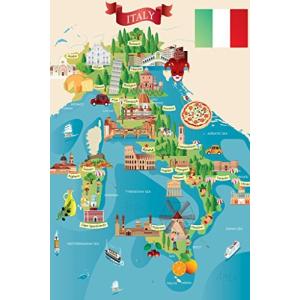 イタリア 地図 イラストの商品一覧 通販 Yahoo ショッピング