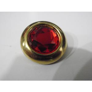 アクリルカット付ボタン 11295 トパーズ/G 20mm