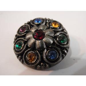 石付ガラスボタン  54232  22mm