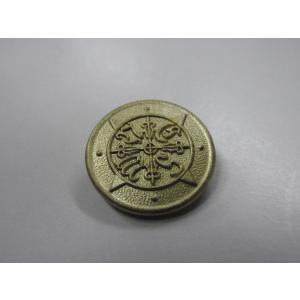 金属ボタン 7653 G ゴールド 18mm メ...の商品画像