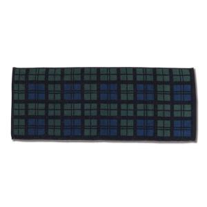 【ネコポス1枚迄】AKTR ×68　SPORTS TOWEL CUBE CHECK 【119-078021】GR｜tipoff