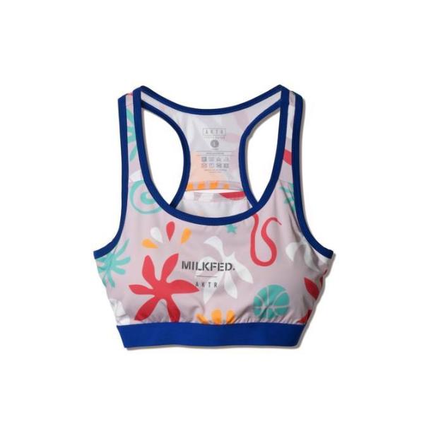 AKTR xMILKFED. BOTANICAL BALL SPORTS BRA【121-06402...