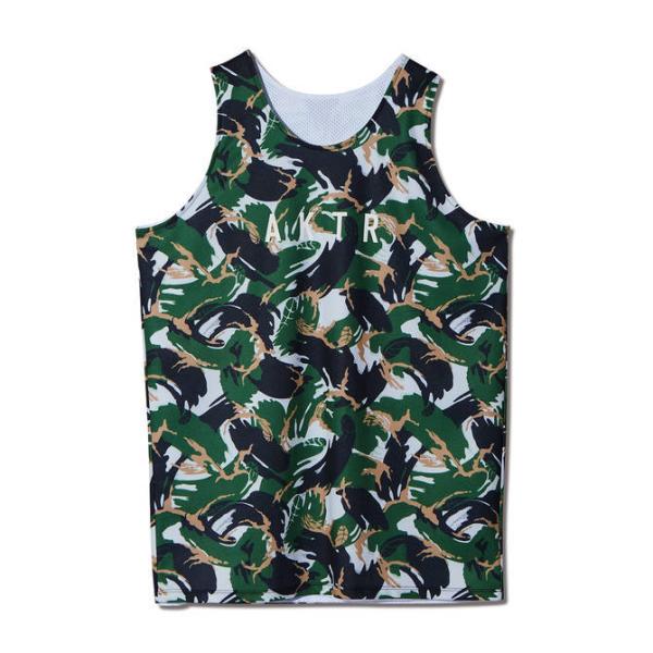 AKTR DPM CAMO REVERSIBLE TANK 【122002001】GREENxWHI...