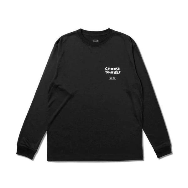 AKTRCHOOSE YOURSELF L/S SPORTS TEE【125002005】BK