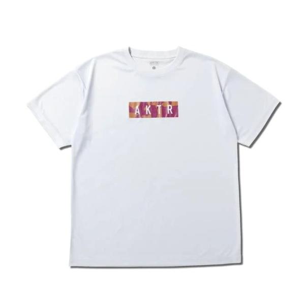 AKTR CUT-UP CAMO BOX LOGO SPORTS TEE 【125027005】WH
