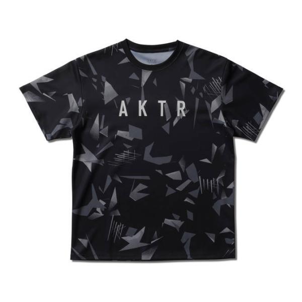AKTR B.BALL POLYGON CAMO SPORTS TEE  【221012005】BL...