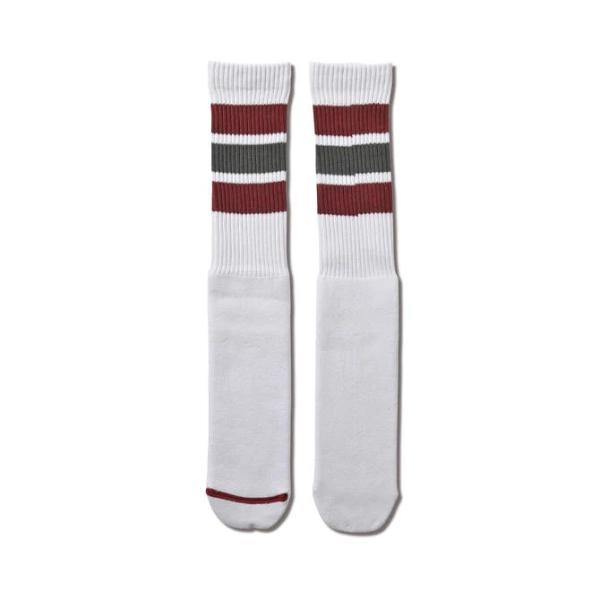 AKTR MONSTER SOCKS 【222-031021】WH×RD