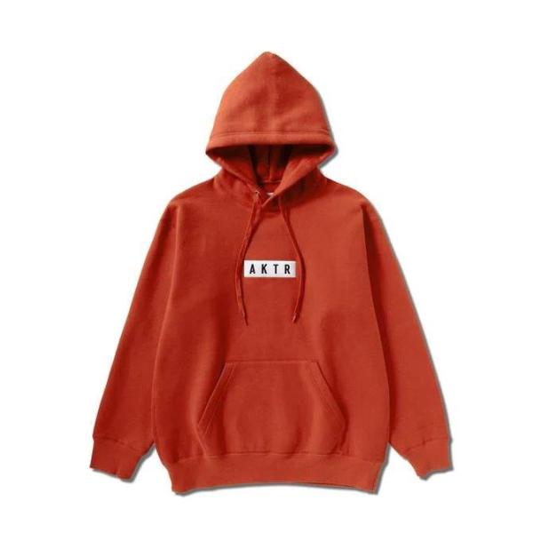AKTR LOGO SWEAT PULLOVER HOODIE【224027010】RD