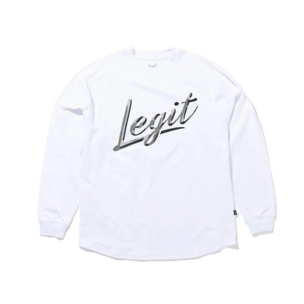 LEGIT KIDS MIXED L/S TEE【23021002Y】WHITE