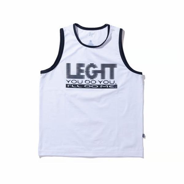 LEGITDIGITAL NOISE TANK TOP【25011010】WHITE XSサイズ