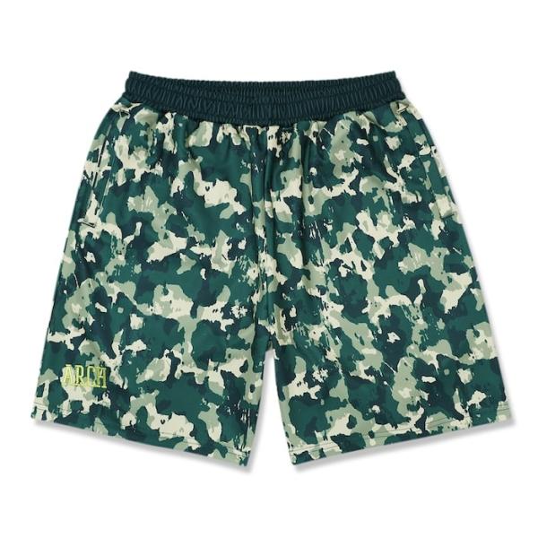 Arch watercolor shorts【B124111】teal