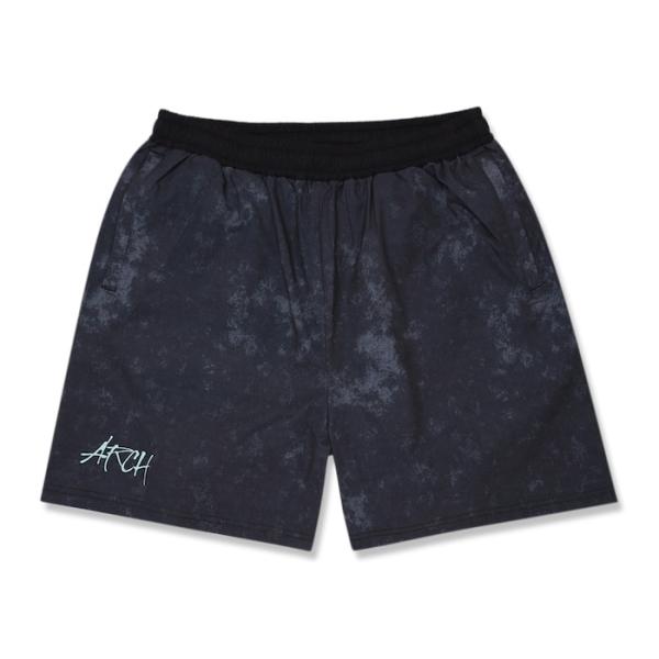 Arch blurred shorts【B124120】black