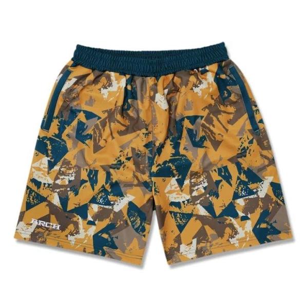 Arch debris shorts【B124125】mustard