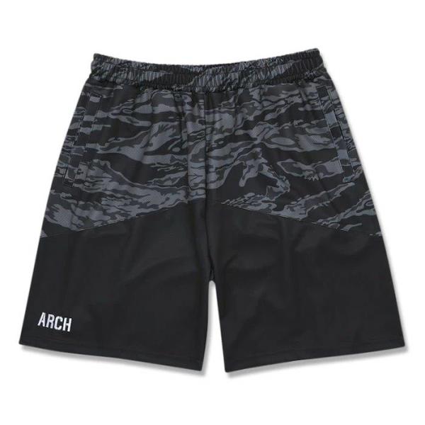 Arch tiger stripe camo shorts【B124133】black