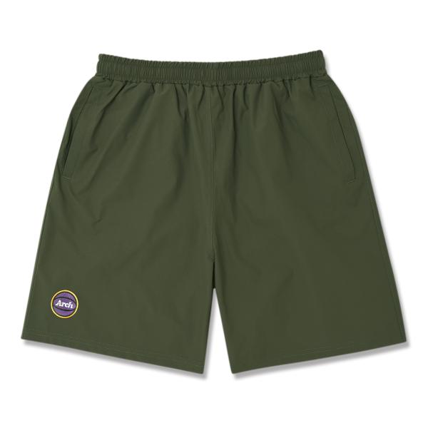 Arch solid color shorts【B124138】kahki