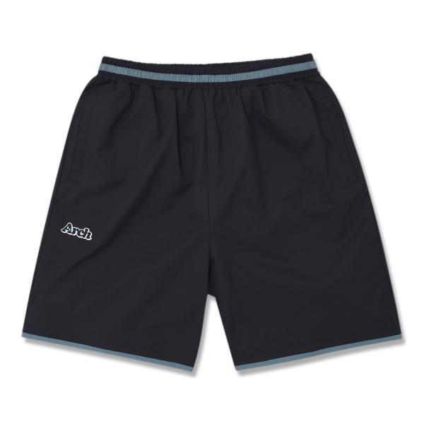 Arch switching hem shorts 【B125116】black