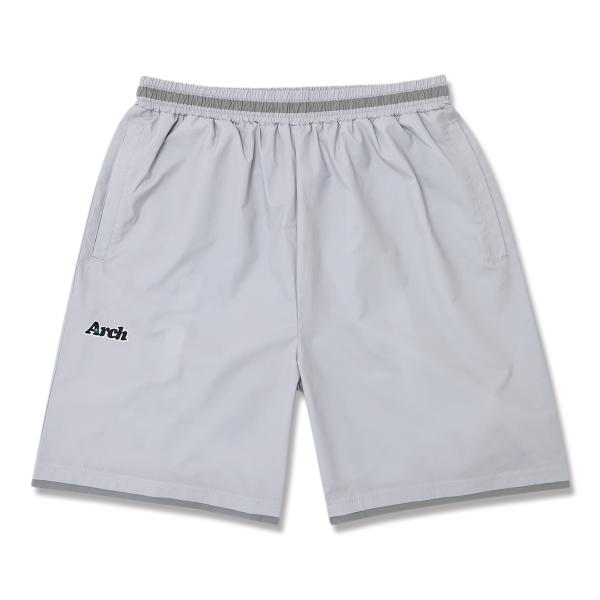 Arch switching hem shorts 【B125118】light gray