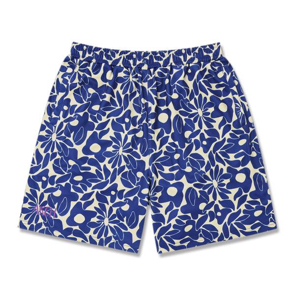 Arch rise vibes flower shorts【B126120】blue
