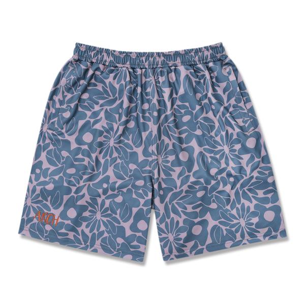 Arch rise vibes flower shorts【B126122】lilac