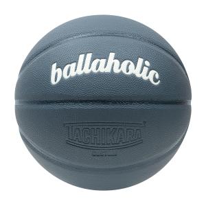 7号球　ballaholic Playground Basketball / ballaholic x TACHIKARA 【BHAAC00828SNWN7】slate blue/dark navy/white｜tipoff