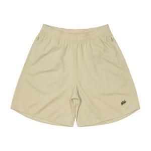 ballaholic Basic Zip  Shorts  【BHBSH00537OMK】oatmeal/black｜tipoff