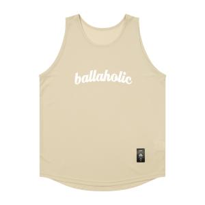 ballaholic LOGO Tanktop  【BHBTO00550OMW】oatmeal/white｜tipoff