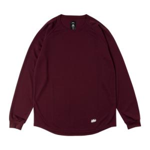 ballaholic COOL LongTee 【BHBTS00398CSI】crimson/ivo...