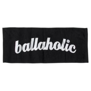 ballaholic  LOGO Towel　【BHDAC00086BLK】black/white