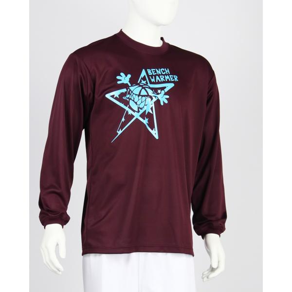BENCHWARMER LONG SLEEVE SHIRTS　【BW19049】MAROON