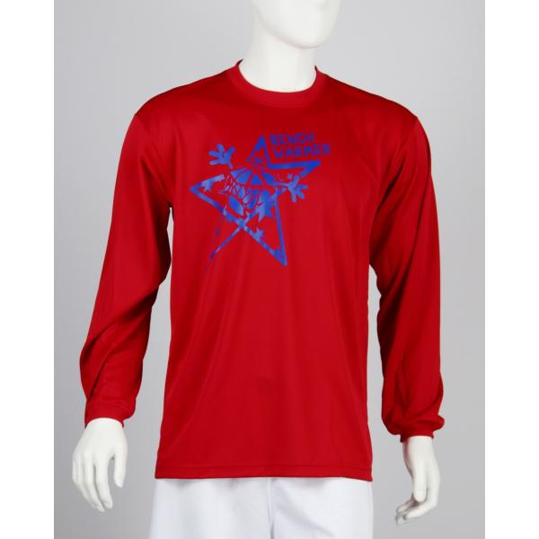 BENCHWARMER LONG SLEEVE SHIRTS　【BW19049】RED