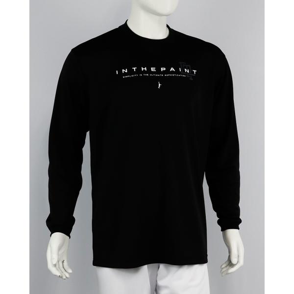 IN THE PAINT LONG SLEEVE SHIRTS  【ITP21406】BLACK