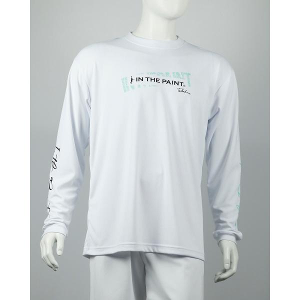 IN THE PAINT　TRIBAL MIX LONG SLEEVE  【ITP21430】WHI...