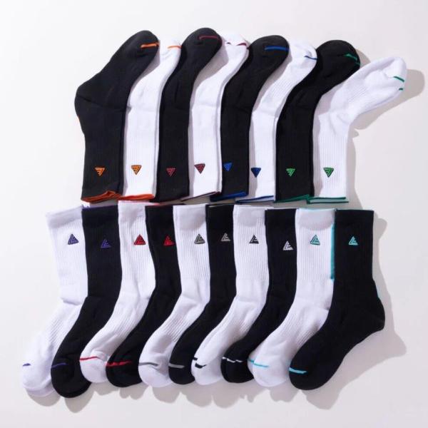 LEGIT MIDDLE SOCKS【LESO01】WHITE