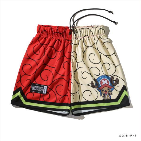 SPALDING　ジャージーショーツ ONE PIECE メラメラの実 【SMP25109P】