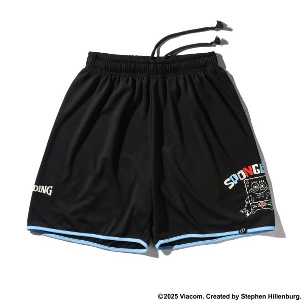 SPALDING　プラクティスパンツ スポンジ・ボブ パペット【SMP25150S】ブラック