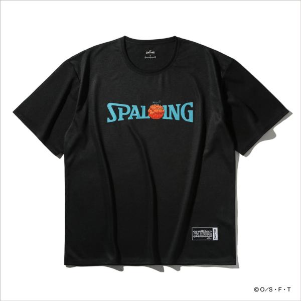 SPALDING ONE PIECE メラメラの実　ロゴ【SMT25105P】BLACK