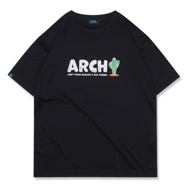 Arch cactus tee【T122135】black