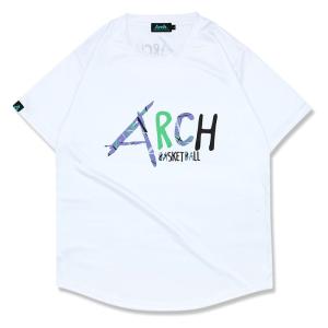 Arch scratched tee【T124101】white｜tipoff