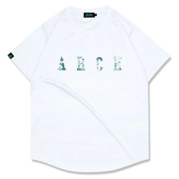 Arch  overlap camo tee【T124104】white