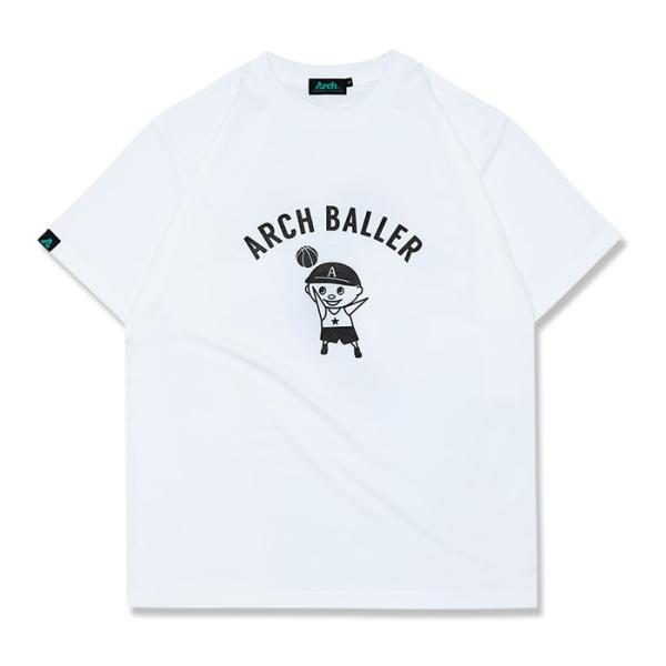 Arch floater tee【T124113】white