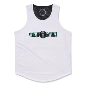 Ballaholic Logo Tank Top (cerulean blue/off white) ボーラホリック