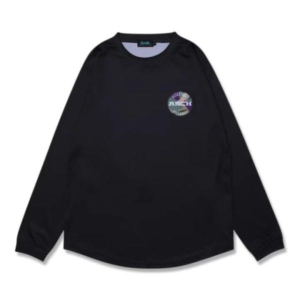 Arch debris L/S tee 【T324108】black