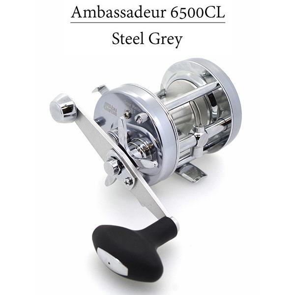 ABU アブガルシア アンバサダー6500CL Steel Grey