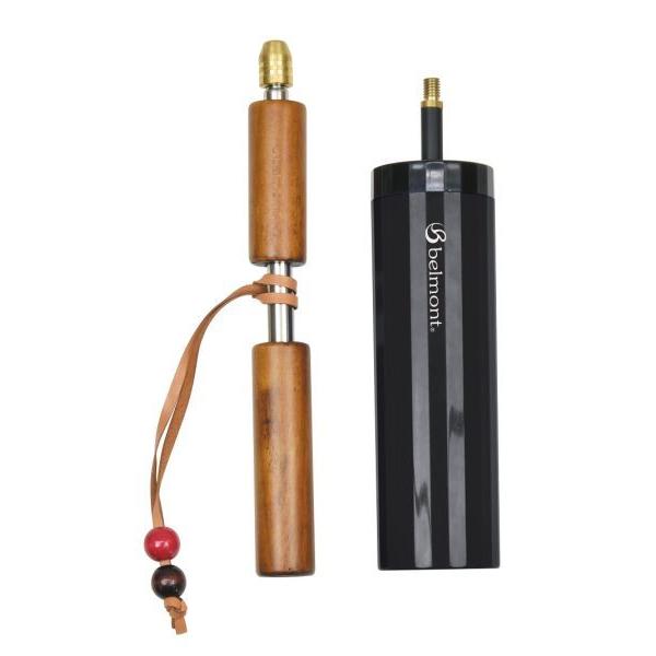 ベルモント 焚き火ブロウパイプ ライトブラウン ポンプ付き BM-380