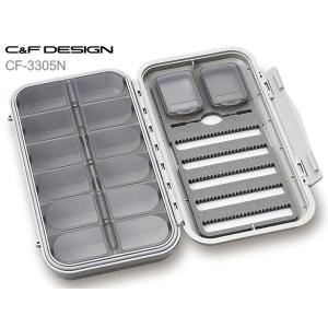 C&amp;Fデザイン CF-3305N Lサイズ WPフライケース コンパートメント&amp;ニンフィング