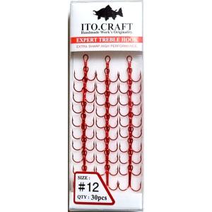 イトウクラフト エキスパートトレブルフック ET-50R #12 / ネコポス便
