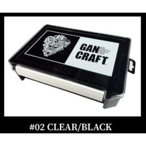 ガンクラフト フレーム イン フェイス ロゴ JK ボックス クリア/ブラック