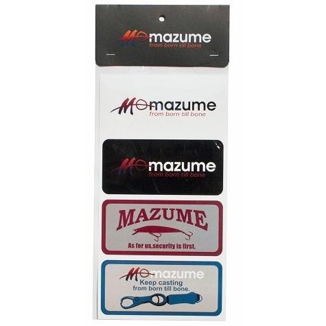 マズメ mazume ロゴステッカー４種セット MZAS-330 / ネコポス便OK